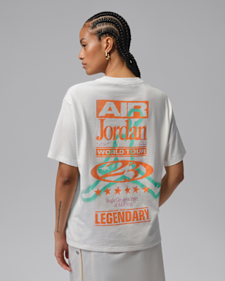 【即日配送】】Nike Jordan xFRAGMENTxUNION Tee L Jordan Flight Women's Girlfriend T-Shirt. Nike.com